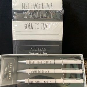 Rae Dunn - Best Teacher Pens & Notepads